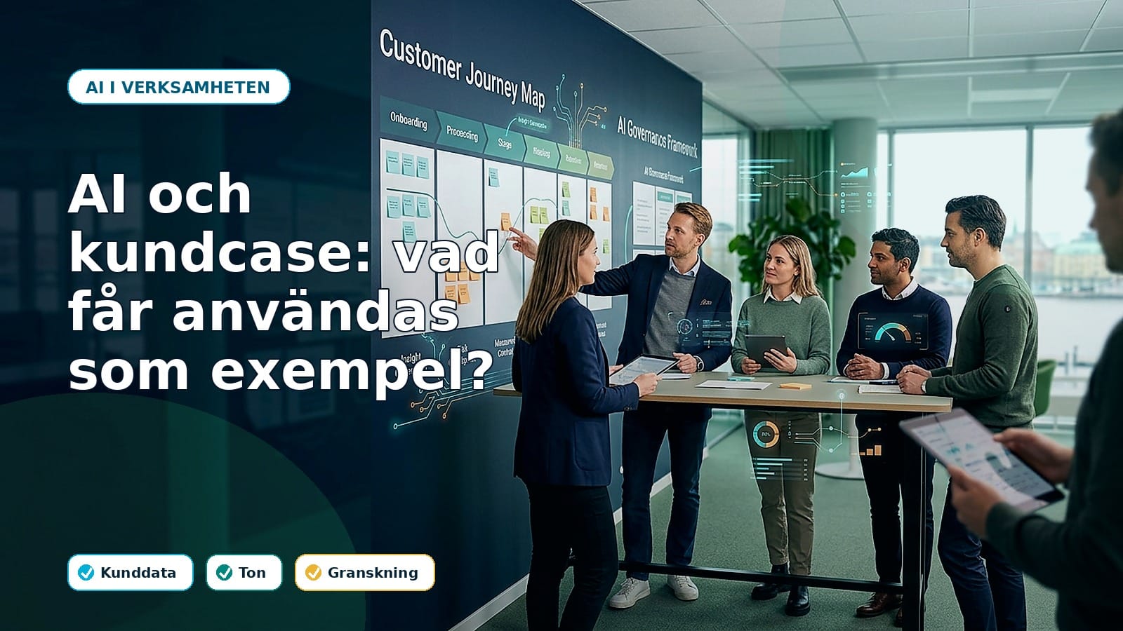 AI och kundcase: vad får användas som exempel?