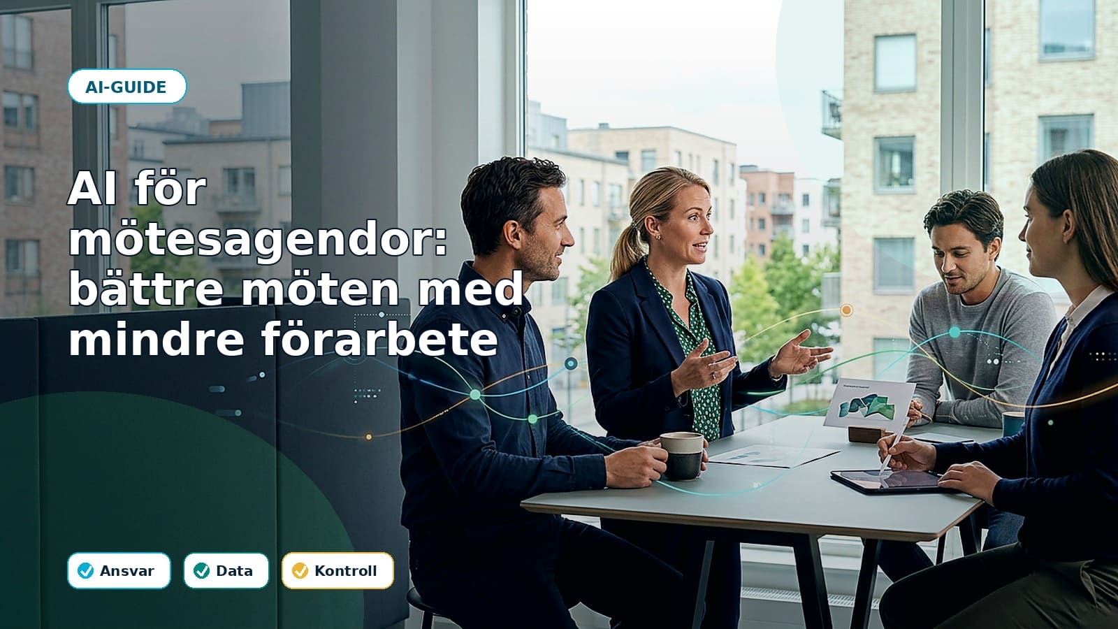 AI för mötesagendor: bättre möten med mindre förarbete