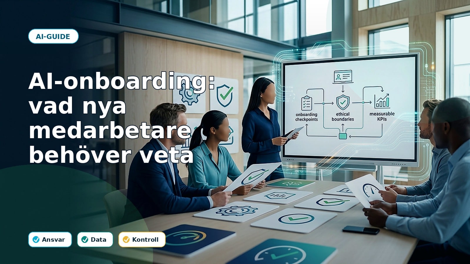 AI-onboarding: vad nya medarbetare behöver veta
