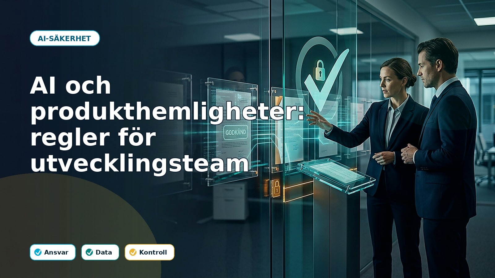 AI och produkthemligheter: regler för utvecklingsteam