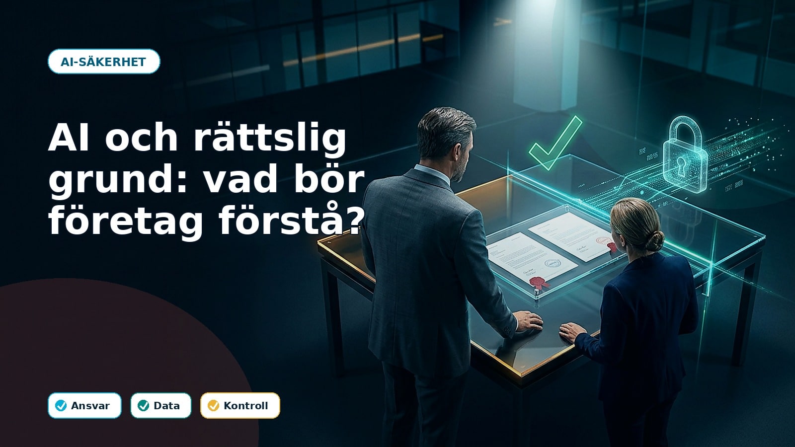 AI och rättslig grund: vad bör företag förstå?