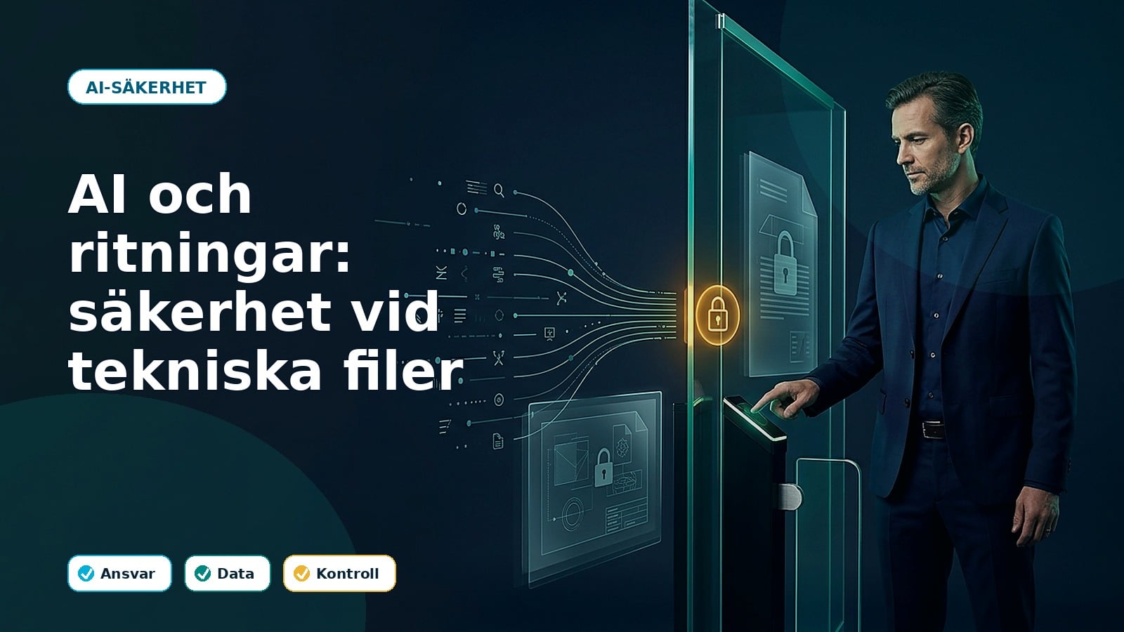 AI och ritningar: säkerhet vid tekniska filer