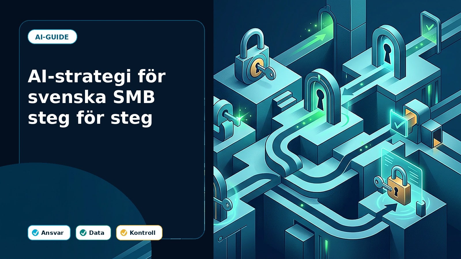 AI-strategi för svenska SMB – steg för steg