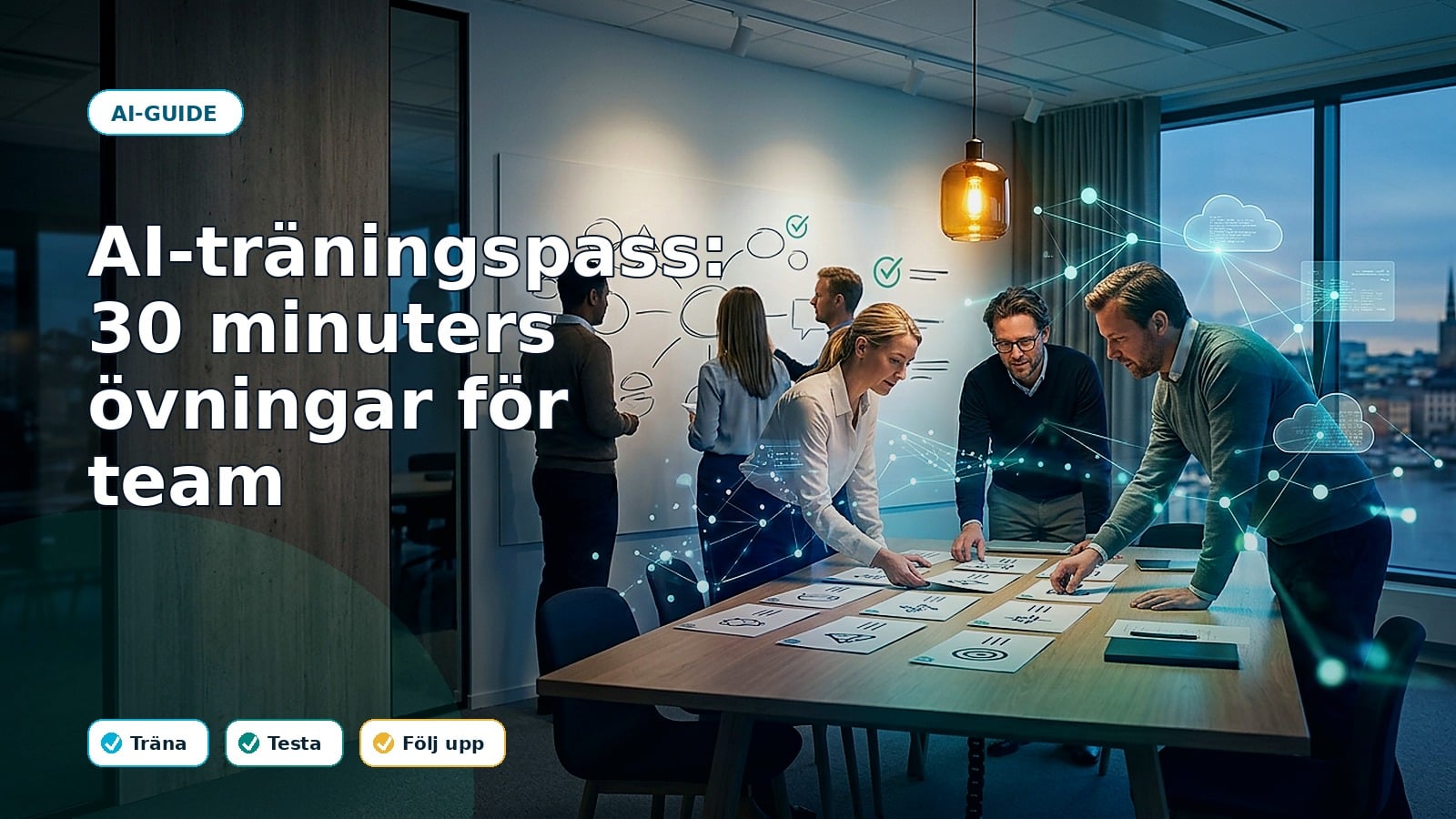 AI-träningspass: 30 minuters övningar för team