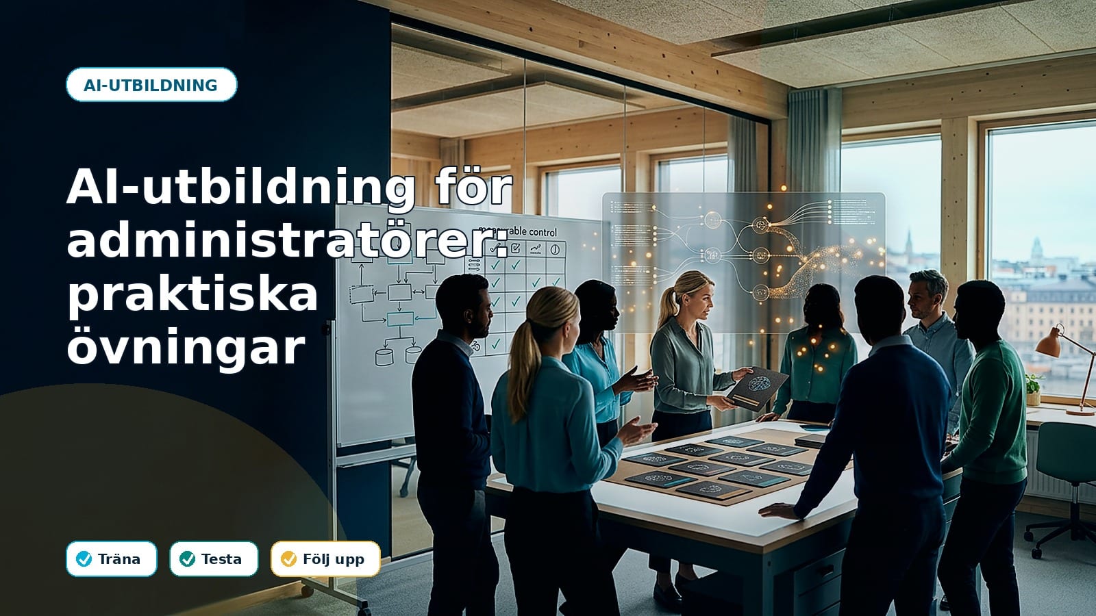 AI-utbildning för administratörer: praktiska övningar
