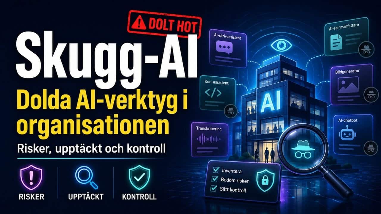 Skugg-AI – så hittar du AI-verktyg ingen pratar om
