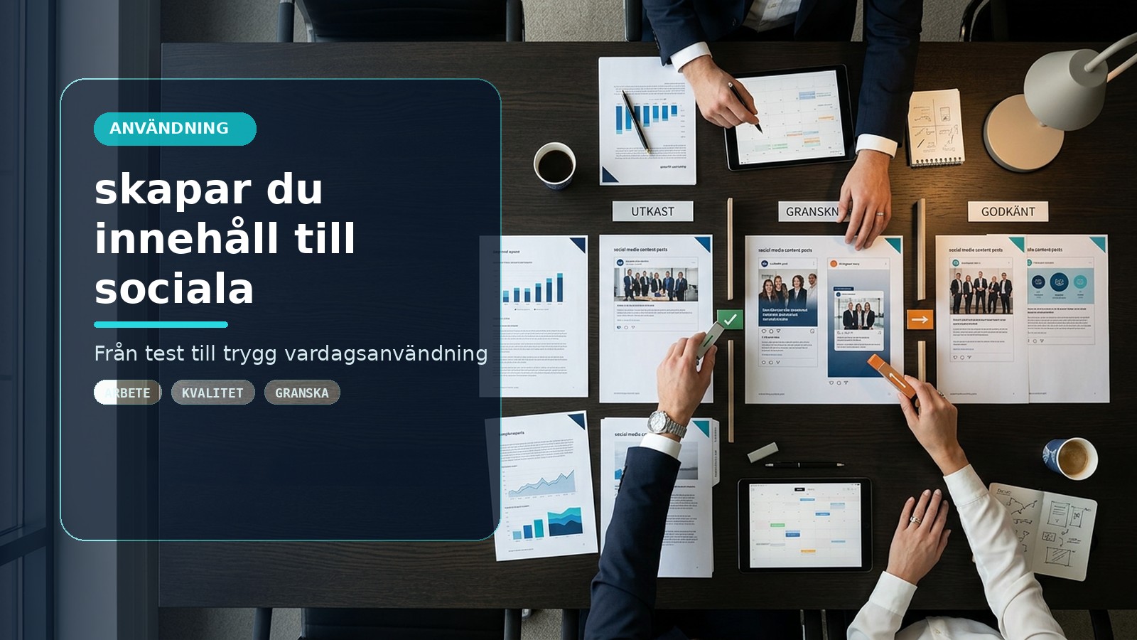Så skapar du innehåll till sociala medier med AI