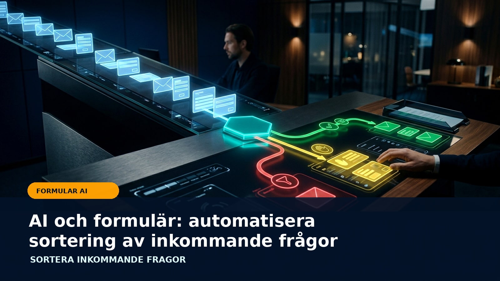 AI och formulär: automatisera sortering av inkommande frågor