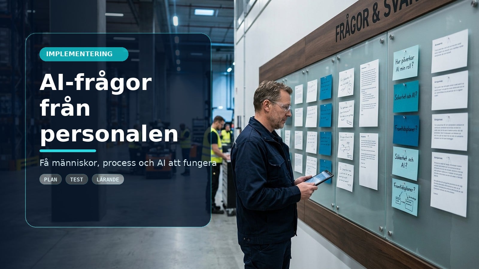 AI-frågor från personalen: svar chefer bör ha redo