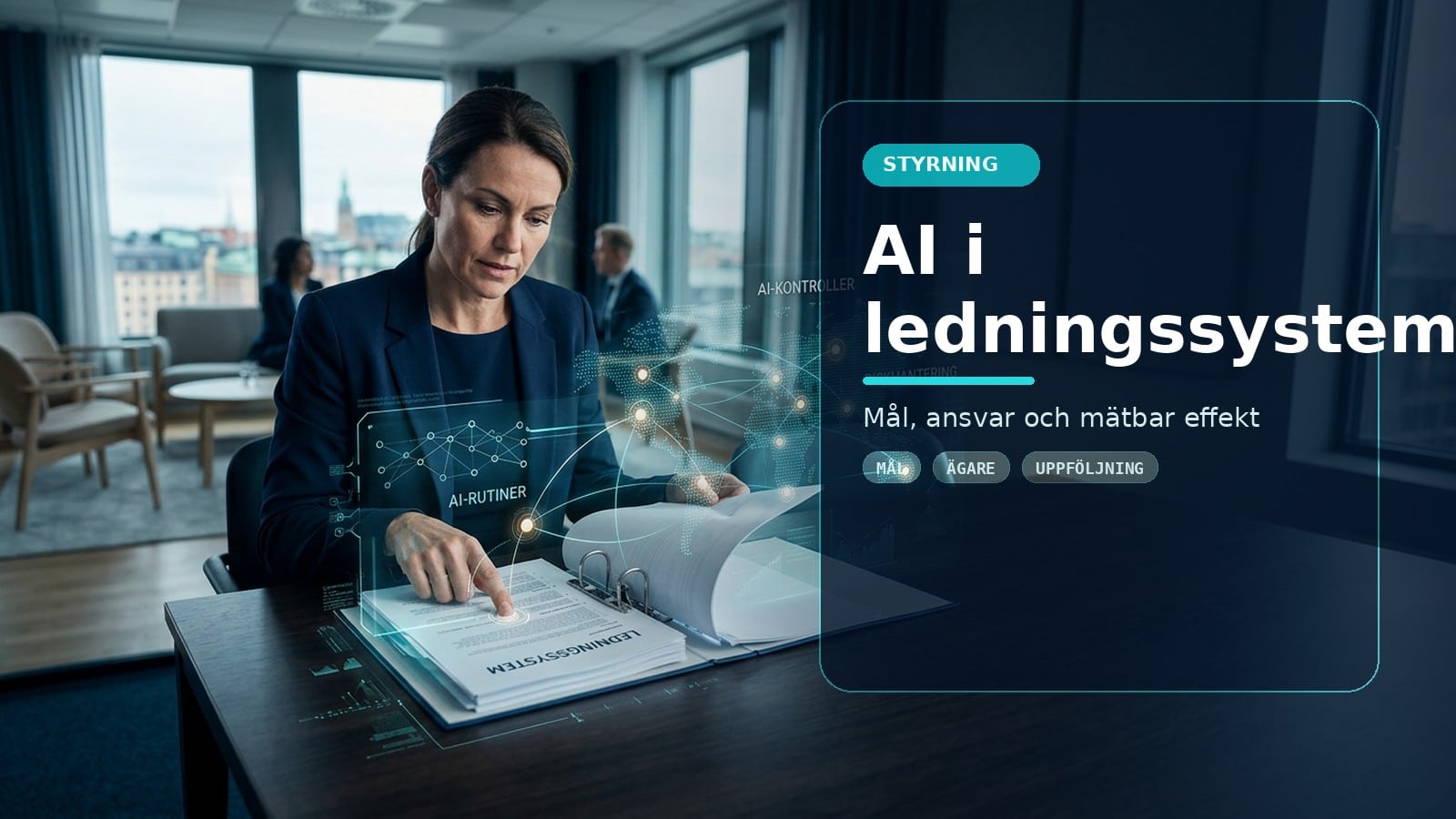 AI i ledningssystemet: var passar AI-rutiner in?