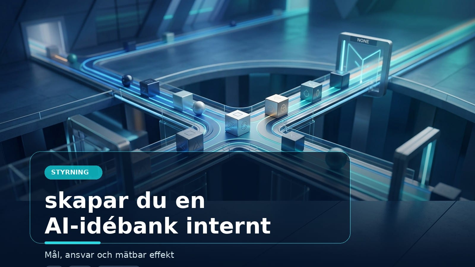 Så skapar du en AI-idébank internt