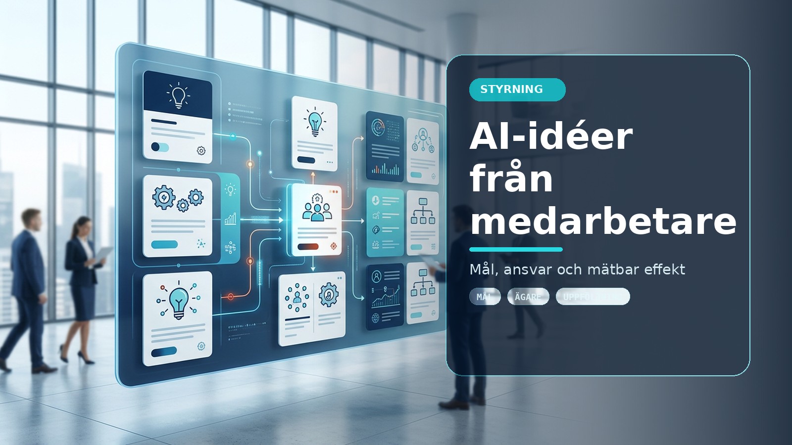 AI-idéer från medarbetare: så samlar du in dem smart