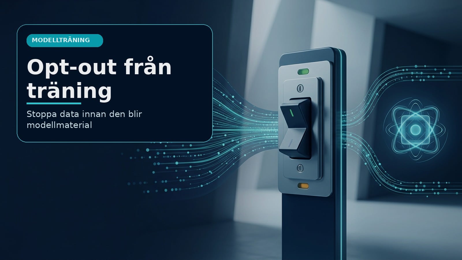 AI och opt-out: hur kontrollerar du modellträning?