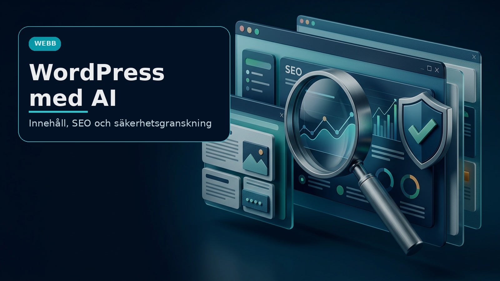 AI-verktyg för WordPress: innehåll, SEO och säkerhet