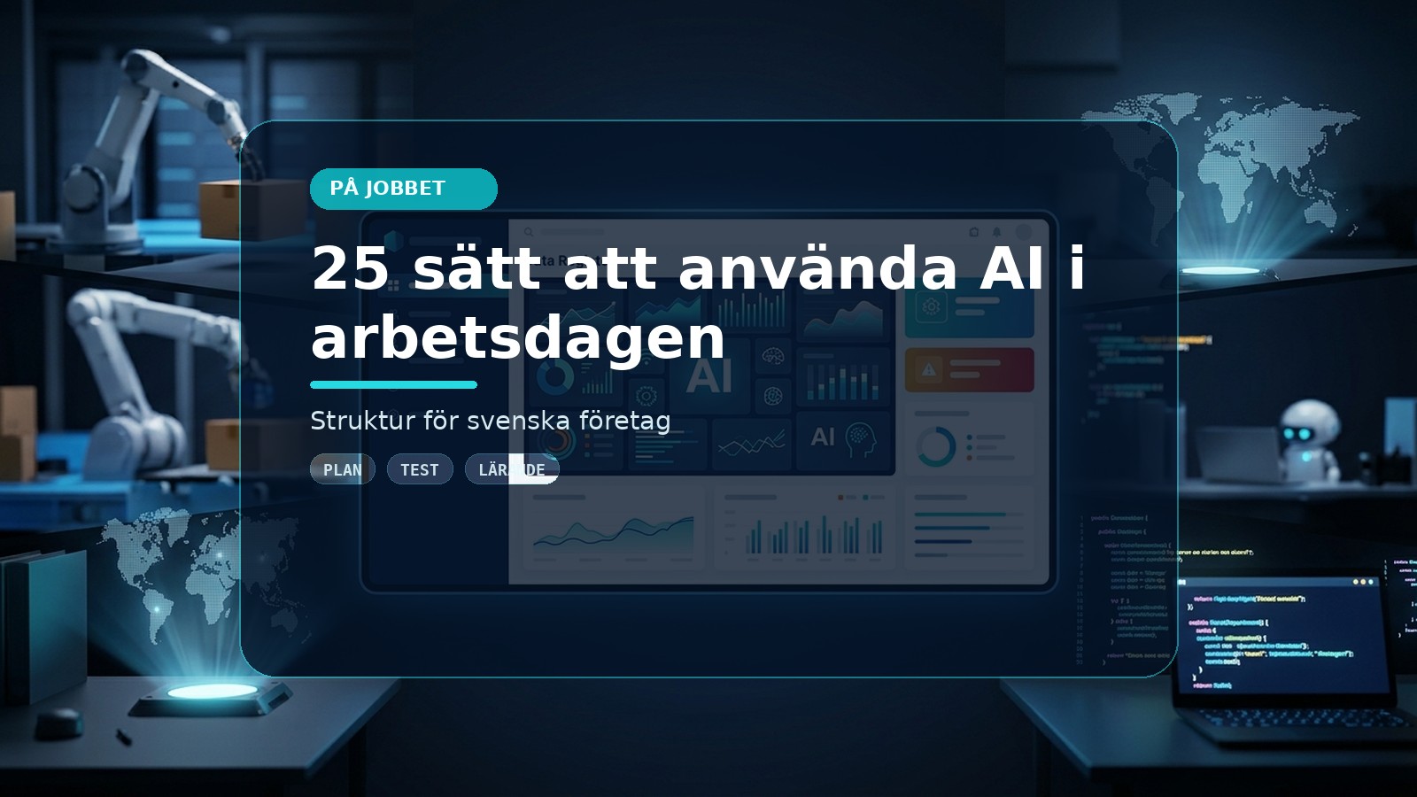 25 sätt att använda AI i arbetsdagen