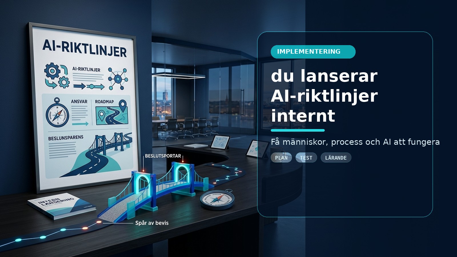 Hur du lanserar AI-riktlinjer internt utan motstånd