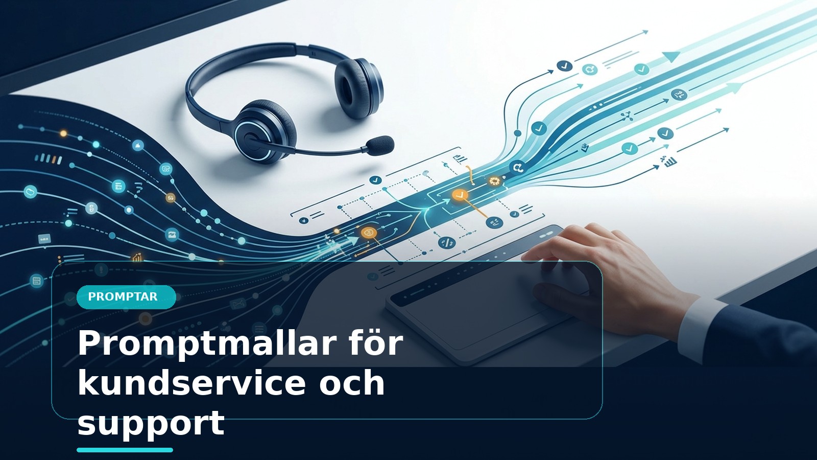 Promptmallar för kundservice och support
