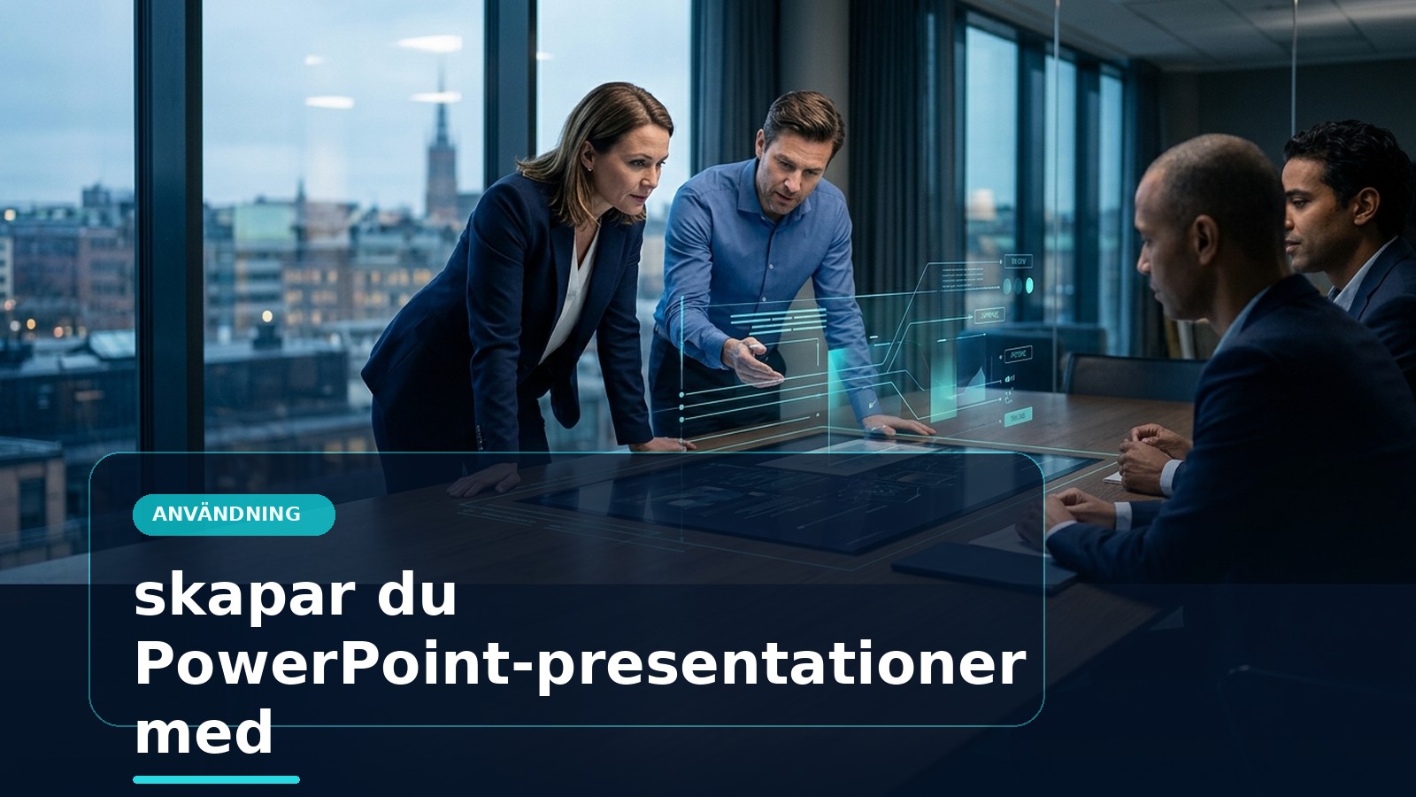 Så skapar du PowerPoint-presentationer med AI